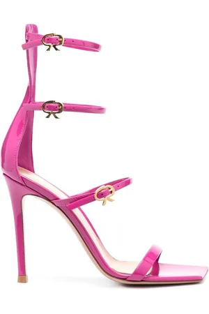 Gianvito Rossi Ribbon Uptown 105mm leather sandals