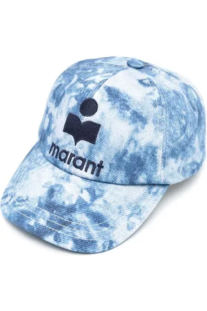 Isabel Marant Marbled-print logo cap
