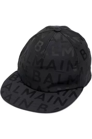 Balmain Boys Varsity Caps - Logo-print baseball cap