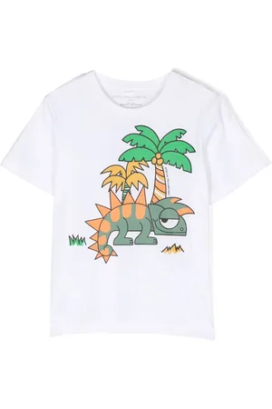 Stella McCartney Graphic-print organic-cotton T-shirt