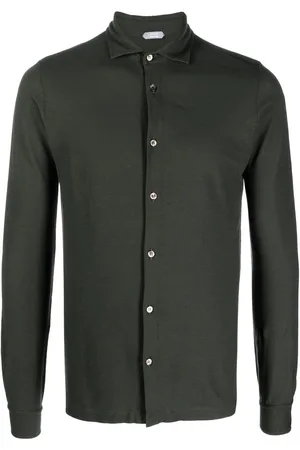 ZANONE Long-sleeved cotton shirt