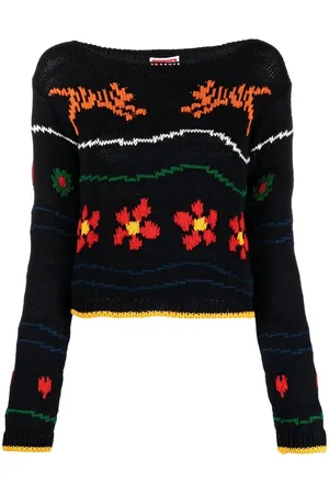 Kenzo Intarsia-knit design jumper