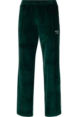 Sporty & Rich Logo-embroidered track pants
