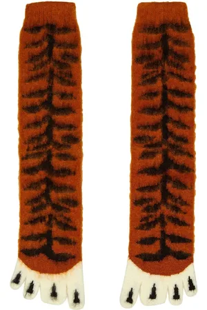 DOUBLET Graphic toe-slip socks