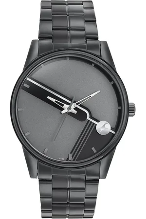 Fastrack Stunners Quartz Analog Grey Dial Stainless Steel Strap Watch for Guys
