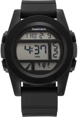 Fastrack StreetStyle Digital Dial Silicone Strap Watch For Guys