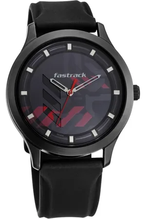 Fastrack Gamify Quartz Analog Grey Dial Silicone Strap Watch for Guys