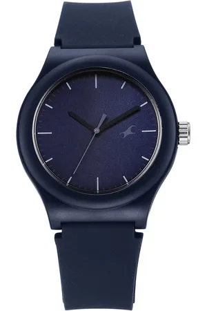 Fastrack Tees Urbanique Quartz Analog Blue Dial Silicone Strap watch For Girls