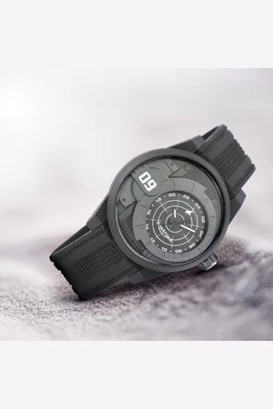 Fastrack Trendies Quartz Analog Dial Silicone Strap Watch for Guys