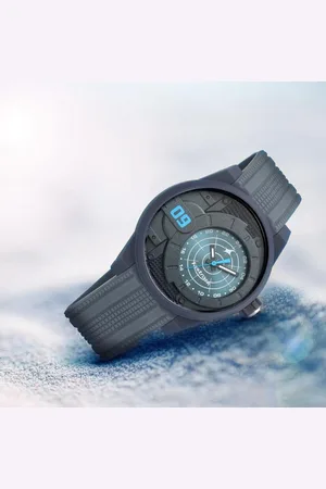 Fastrack Trendies Quartz Analog Dial Silicone Strap Watch for Guys