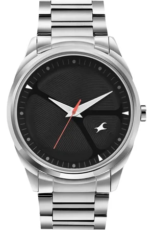 Fastrack MetaWe Quartz Analog Dial Stainless Steel Strap Watch For Guys