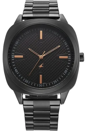 Fastrack Stunners X Quartz Analog Dial Stainless Steel Strap Watch For Guys