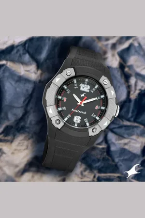 Fastrack Trendies Quartz Analog Dial Silicone Strap Watch for Guys