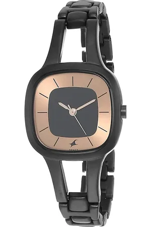 Fastrack Quartz Analog Grey Dial Metal Strap Watch for Girls