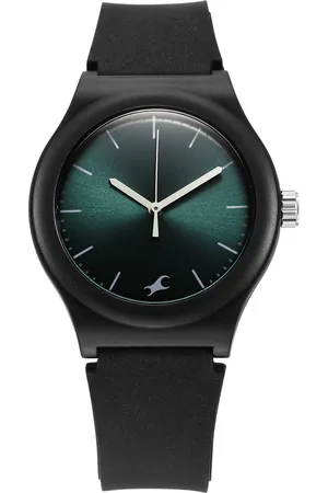 Fastrack Tees Urbanique Quartz Analog Green Dial Silicon Strap Watch For Girls
