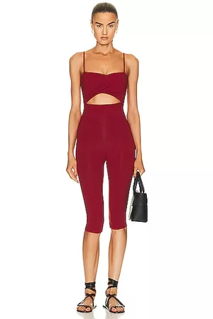 LIVE THE PROCESS Orion Jumpsuit in Red