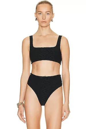 Versace Monogram Bikini Top