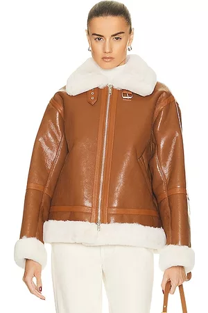 The Audrey Reversible Puffer Vest, Brown + Cream