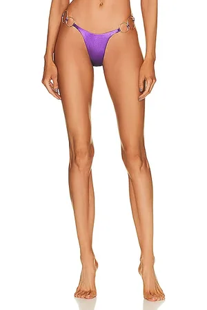 Bond Girl String Bikini Bottom White – Monica Hansen Beachwear