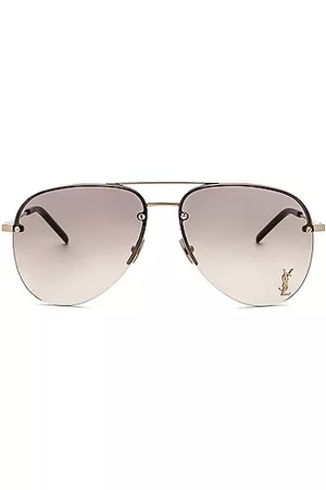 SL 309 M Aviator Sunglasses in Silver - Saint Laurent