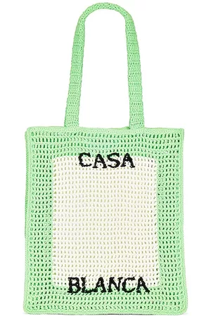 Casablanca Handbags Women AF22BAG02304 Cotton White Green 708€