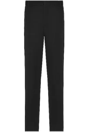 ASOS Cigarette Chinos With Pleats in Black for Men  Lyst
