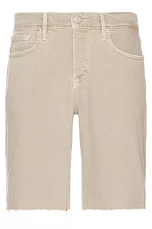 Louis Vuitton Monogram Denim Bermuda Shorts Beige. Size 30