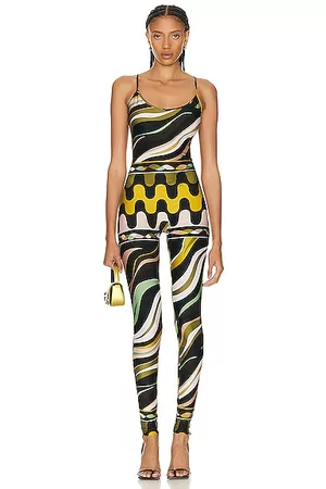 Emilio Pucci Women Jumpsuits - Stretch Jumpsuit in Green