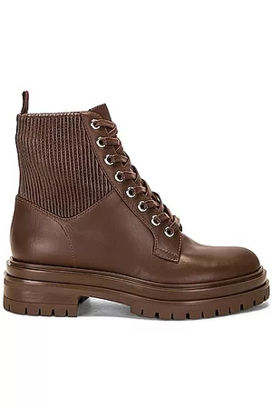 Gianvito Rossi Women Ankle Boots - Martis Boot in Brown