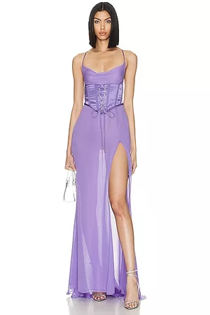Retrofete Women Evenings Dresses - Larissa Dress in Purple