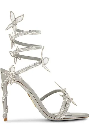 Rene caovilla silver discount sandals