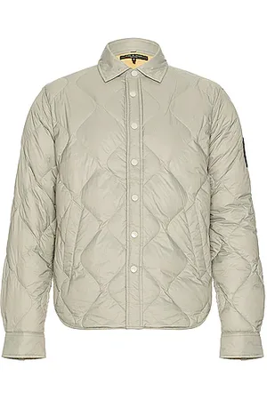 Dane Quilted Padded Shell Down Shirt Jacket