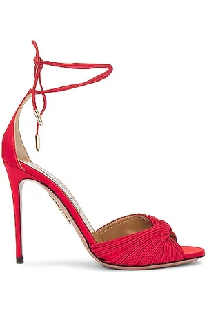 Red best sale aquazzura heels