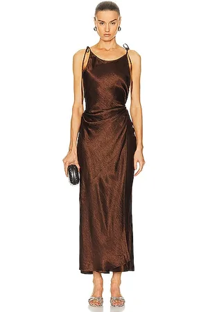 Earthen Trapeze Maxi Dress