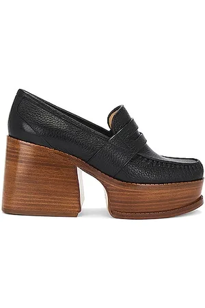 GABRIELA HEARST Striker leather platform slides