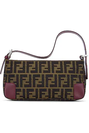 Amazon.com: Fendi, Pre-Loved Brown Zucca Canvas Handbag, Brown : Luxury  Stores