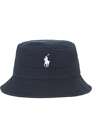 Polo Ralph Lauren Paisley Bucket Hat Navy at