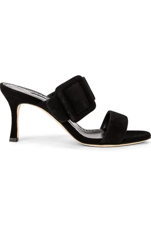 Manolo Blahnik Gable 70 Suede Mule in