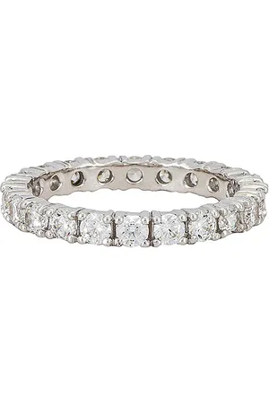 Hatton Labs White Eternity Ring in Metallic
