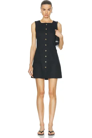POSSE Emma Button Down Mini Dress in