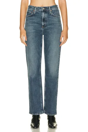 AGOLDE Vintage High Rise Bootcut in Denim-Dark