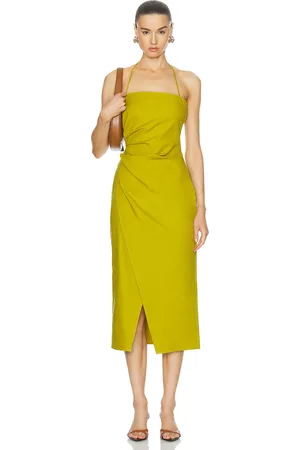 A.L.C. Charlotte Dress in Mustard