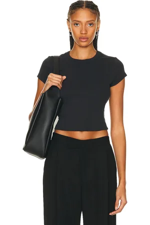 St Agni Organic Cotton Baby Tee in Black