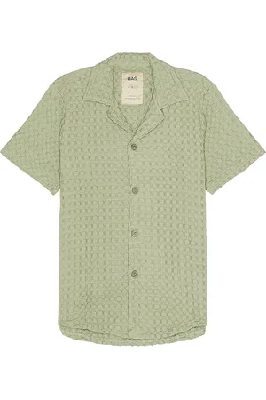 Oas Dusty Cuba Waffle Shirt in