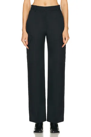 Stella McCartney Tailored Straight Cargo Trouser in Black