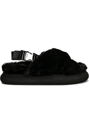 Moncler Solarisse Faux Fur Sandal in