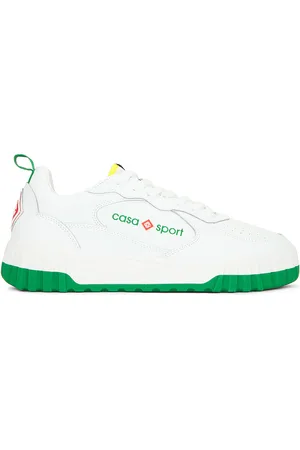 Casablanca Tennis Court Sneaker in White