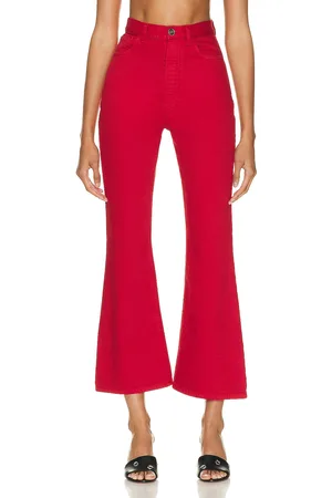 Alaïa Bootcut in Red