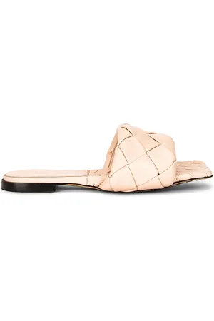 Bottega Veneta BV Lido Sandals in Neutral