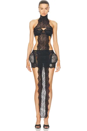 Jean Paul Gaultier X Shayne Oliver Lace Bandage Dress in